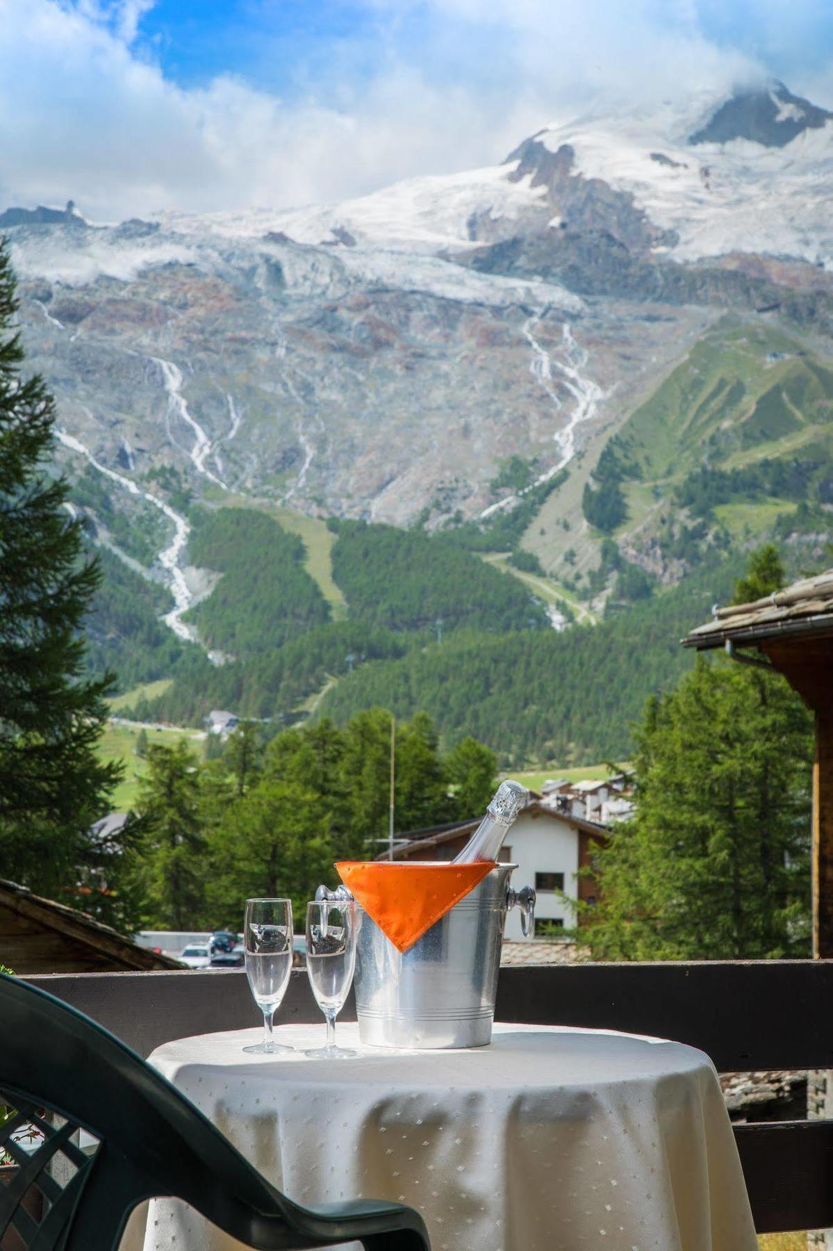 Hotel La Collina Saas-Fee Exterior foto